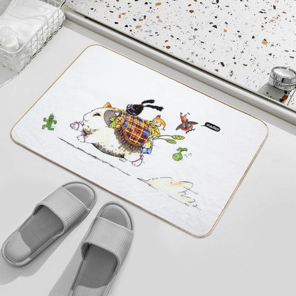 To Adventure! Bath Mat