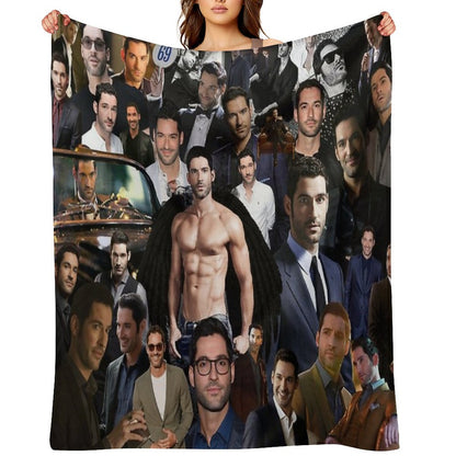 Tom Ellis Throw Blanket