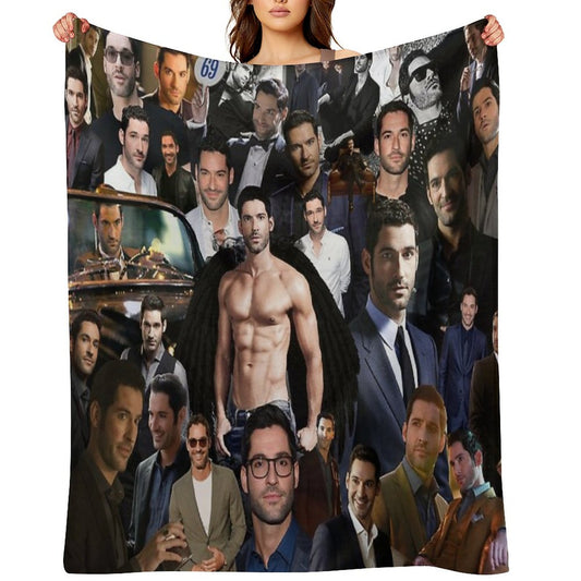 Tom Ellis Throw Blanket