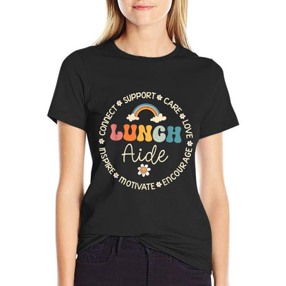 Cafeteria Worker Appreciation Week School Lunch Aide Lady T-Shirt