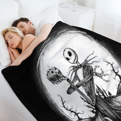 Halloween Tale Throw Blanket