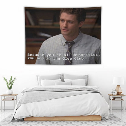 Because You're All Minorities. You Are in The Glee Club Tapestry