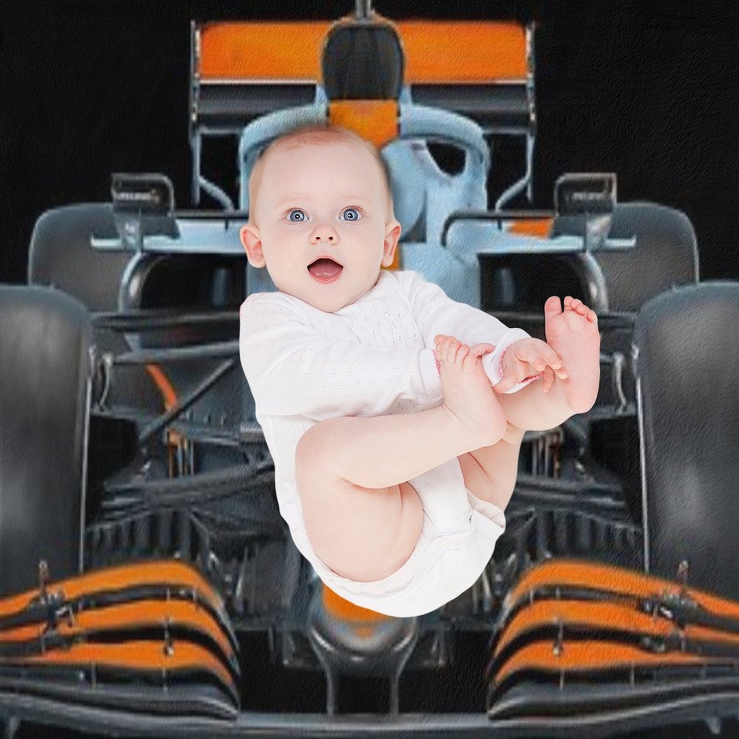 McLaren Retro Livery Throw Blanket