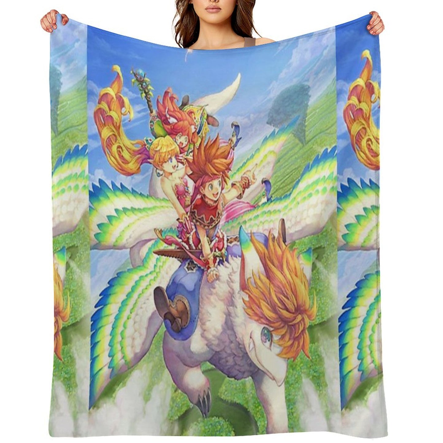 Fly Mana Throw Blanket