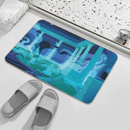 Night at The Baths - Aqua Bath Mat