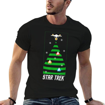 Star Trek The Original Series Christmas Tree  Moisture-wicking T-Shirt