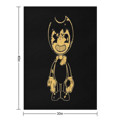 Bendy And The Ink Machine Throw Blanket