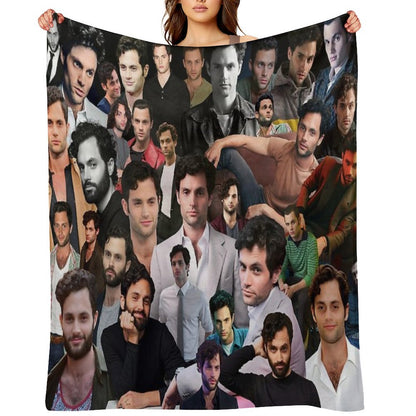 Penn Badgley Throw Blanket