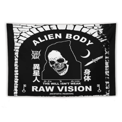 Raw Vision Tapestry