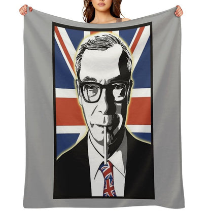 Nigel Farage of Reform UK Throw Blanket