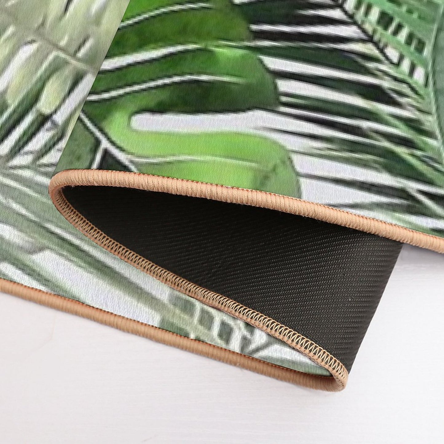 Tropical Foliage 01 Bath Mat