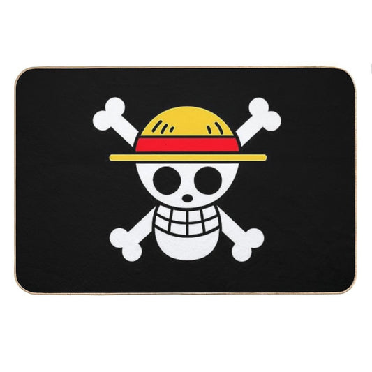 One Piece Mask Stickers Bath Mat