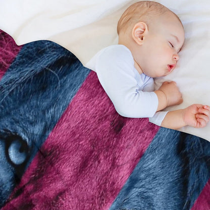 Aston Villa Lion Throw Blanket