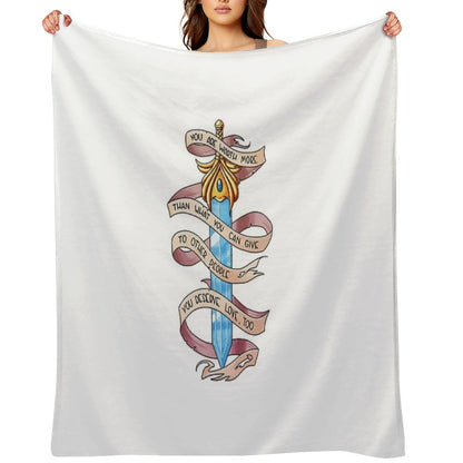 You Deserve Love Too Throw Blanket