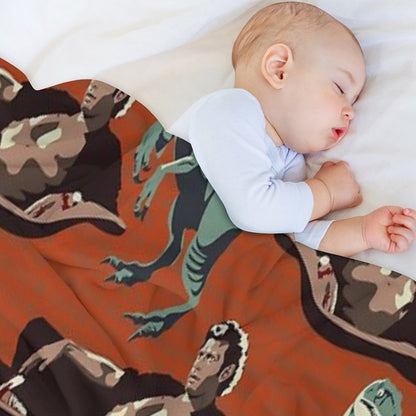 Jurassic Geniuses Throw Blanket