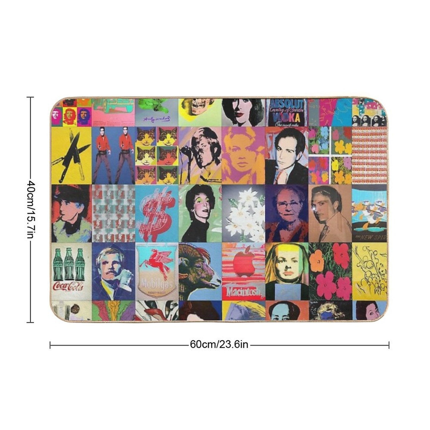 Andy Warhol  Eco-Friendly Bath Mat