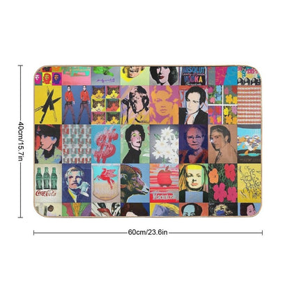 Andy Warhol  Eco-Friendly Bath Mat