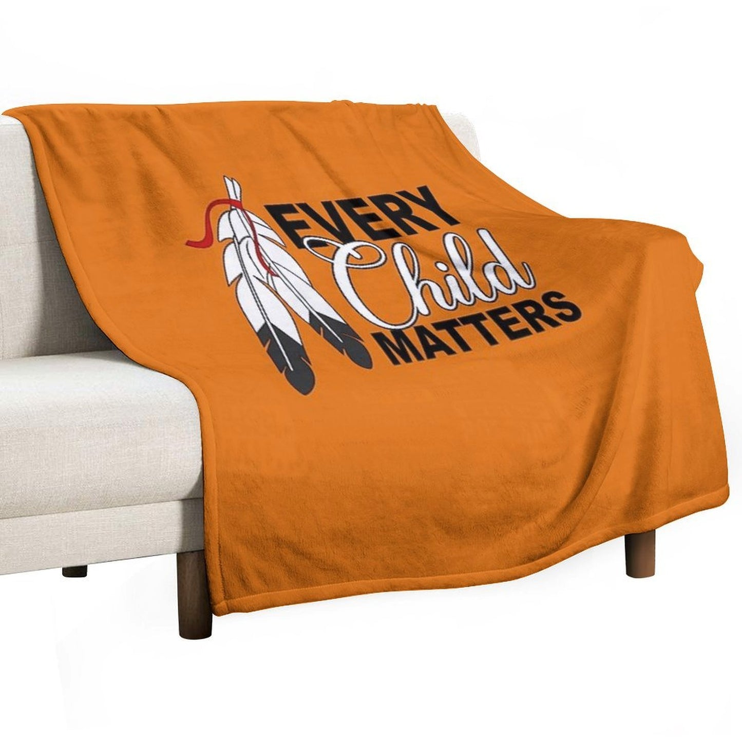 Every Child Matters Throw Blanket