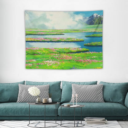 Anime Landscape Tapestry