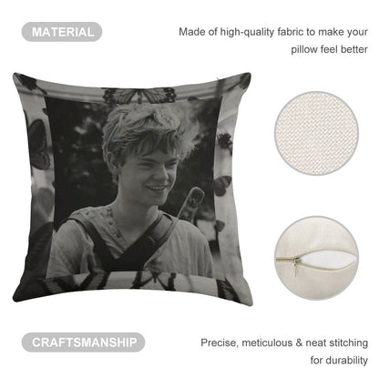 The Maze Runner Newt Blanket Linen Throw Pillow Cover
