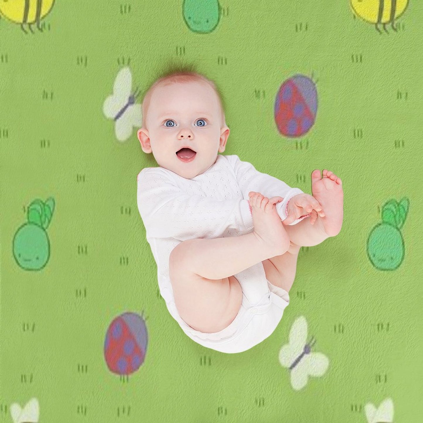 Adventure Time™ End Credits Pattern Throw Blanket