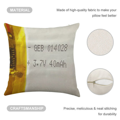 Forbidden Li-on Pillow Linen Throw Pillow Cover