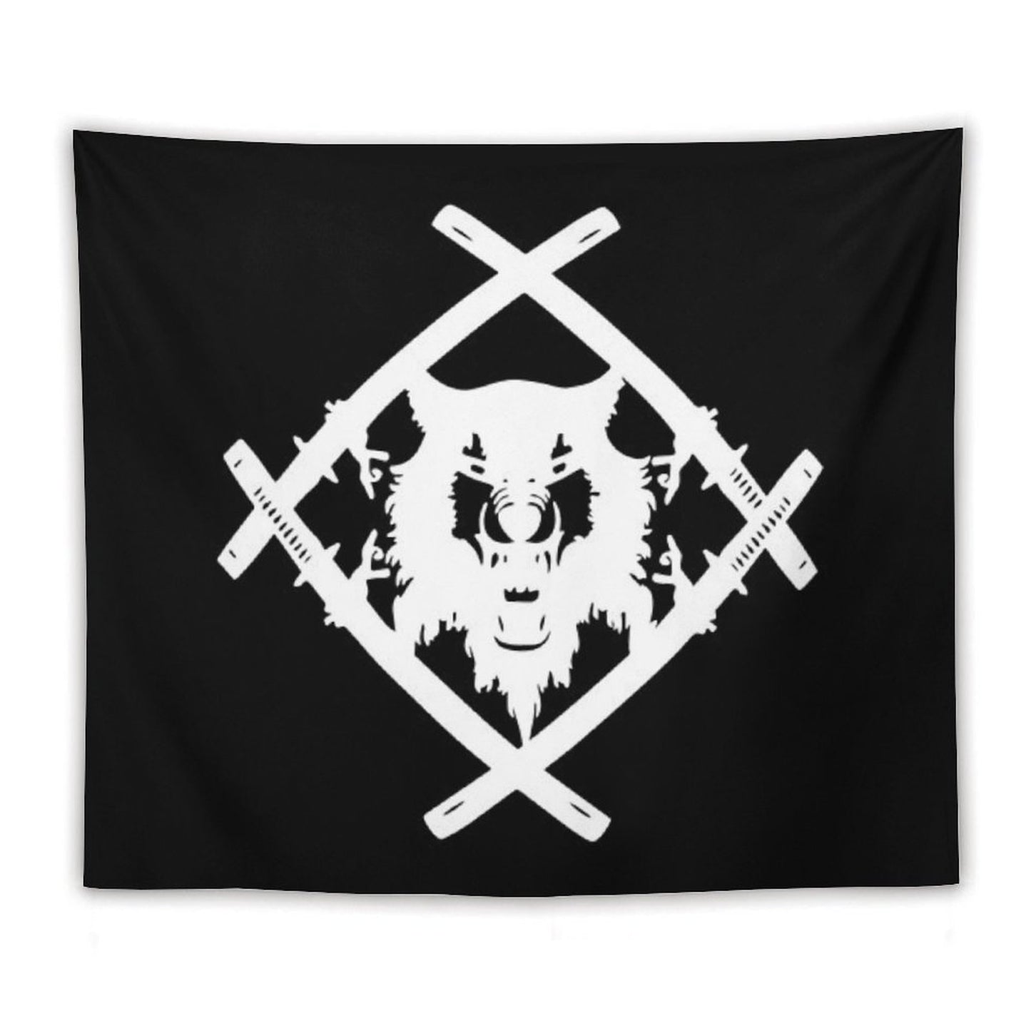 Xavier Wulf Merch Xavier Wulf Logo Tapestry