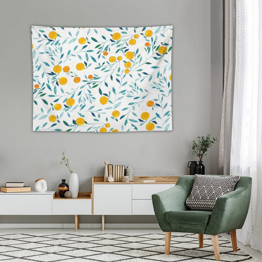 Orange Tree Tapestry