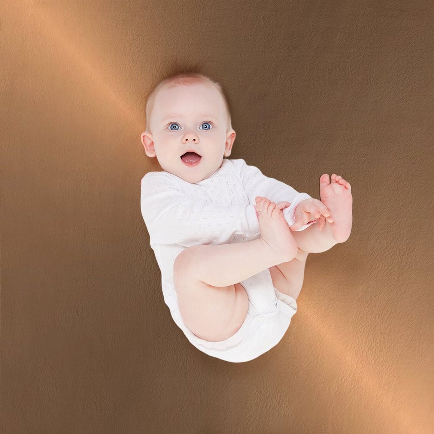 Brushed Copper Illustration Throw Blanket