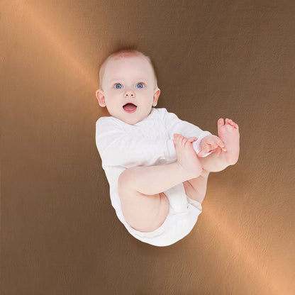 Brushed Copper Illustration Throw Blanket