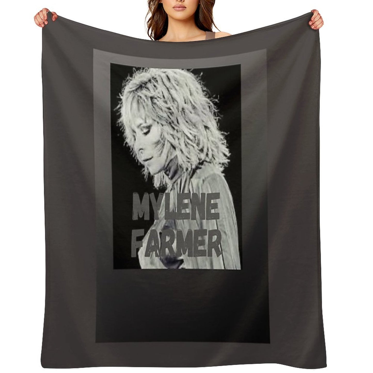 Mylène Farmer Throw Blanket