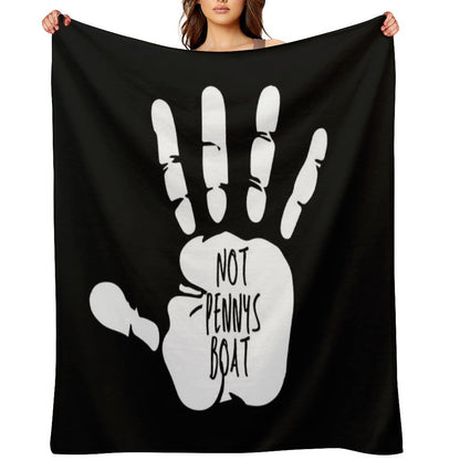 Lost Series Quote by Charly Pace Not Penny's Boat Throw Blanket