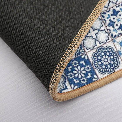 Portuguese Azulejos Bath Mat