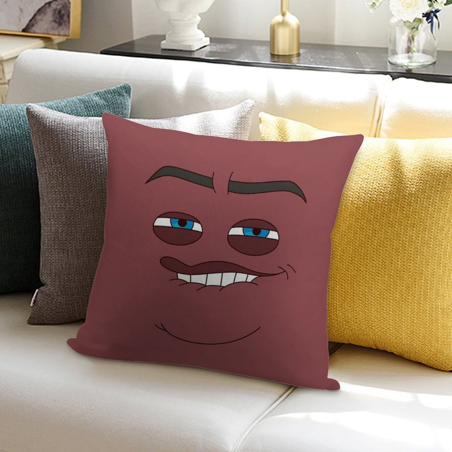 The Sensual Cushion Soft Easy Maintenance Throw Pillow