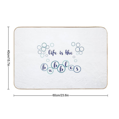 Life Is The Bubbles - Under The Sea! Bath Mat