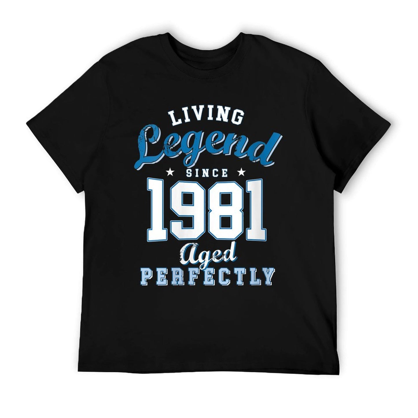 Womens 40th Birthday Living Legend Born in 1981 40 Years Old  Odor-resistant T-Shirt