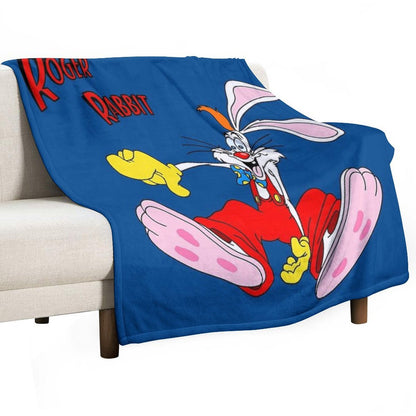 Roger Rabbit I Throw Blanket