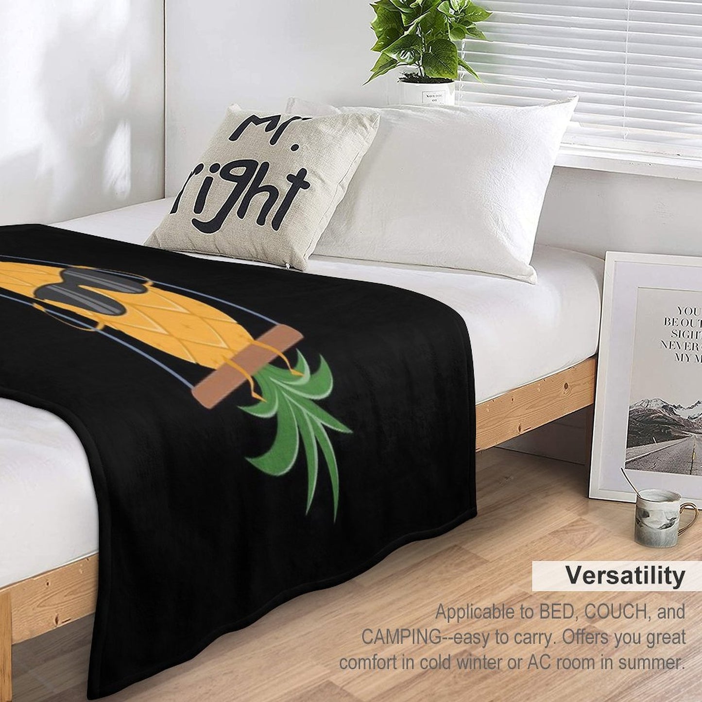 Swingers Pineapple Swinging Lifestyle Funny Swinger Throw Blanket