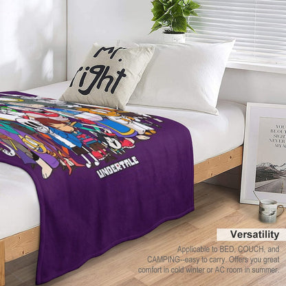 Undertale Adventure Throw Blanket