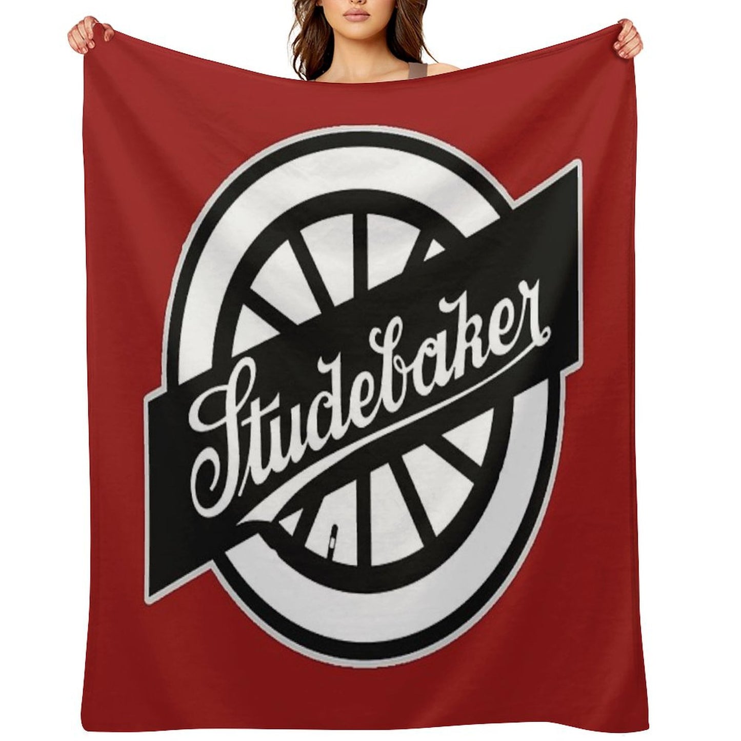 Studebaker Wheel Logo Throw Blanket