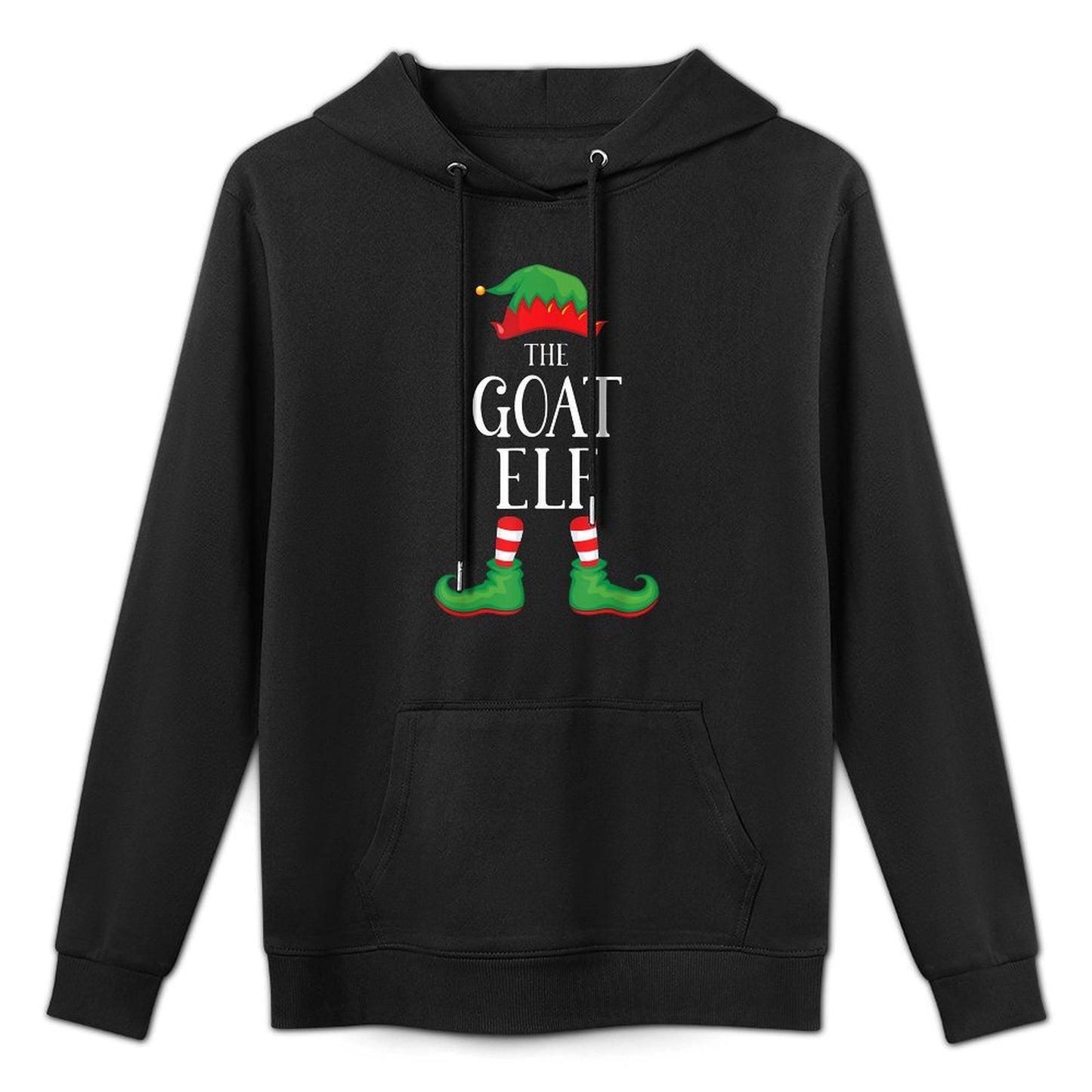 GOAT Elf Matching Group Xmas Funny Family Christmas Layering Staple Hoodie