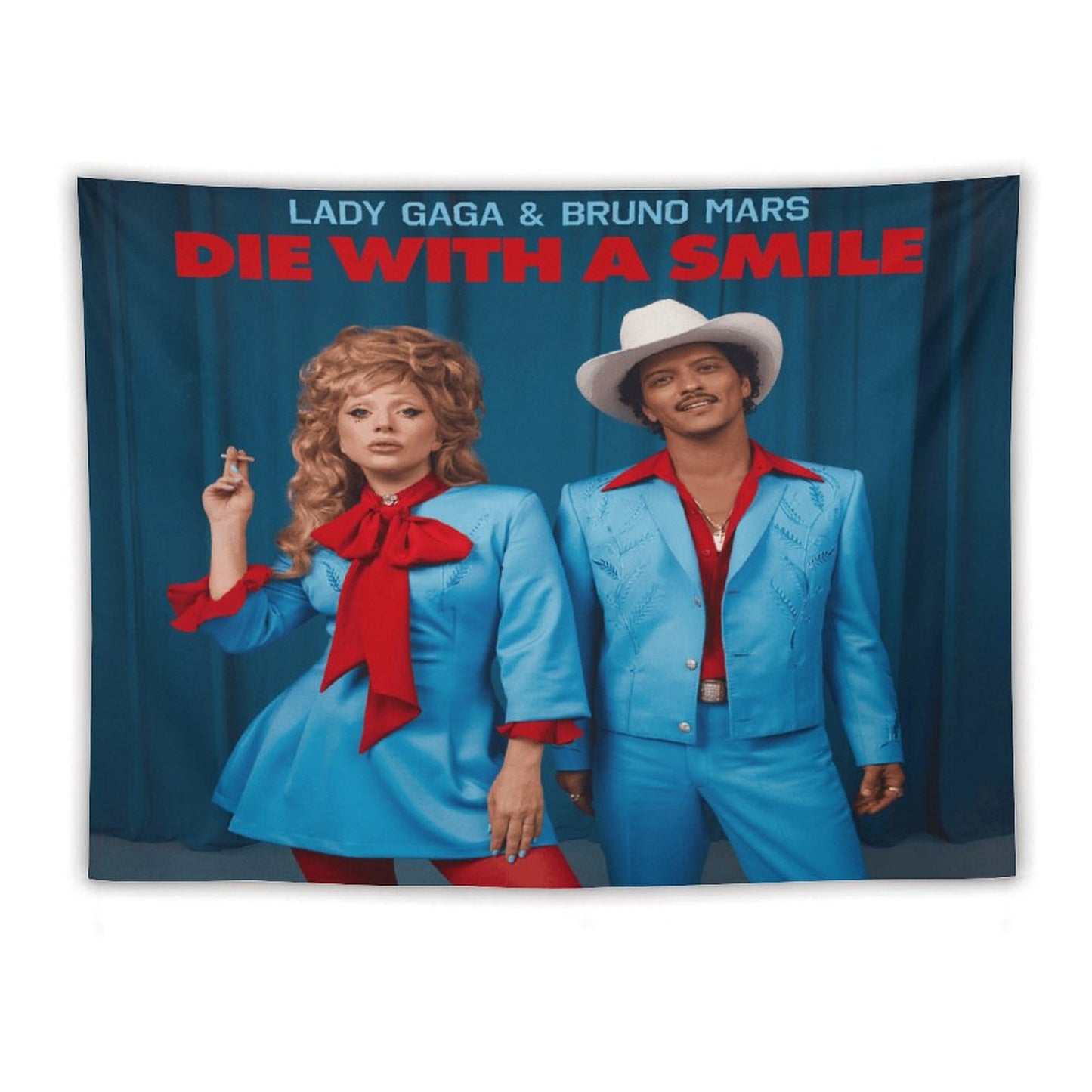 Die With A Smile Tapestry