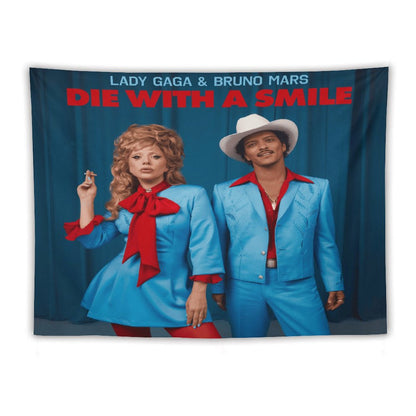 Die With A Smile Tapestry