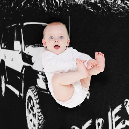 80 Series Landcruiser Throw Blanket
