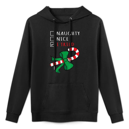 Christmas Candy Cane Design - I Have It with A Shrink-Resistant Hoodie