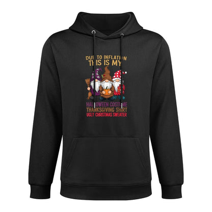 Due To Inflation This Is My Halloween Thanksgiving Christmas Casual Wear Hoodie
