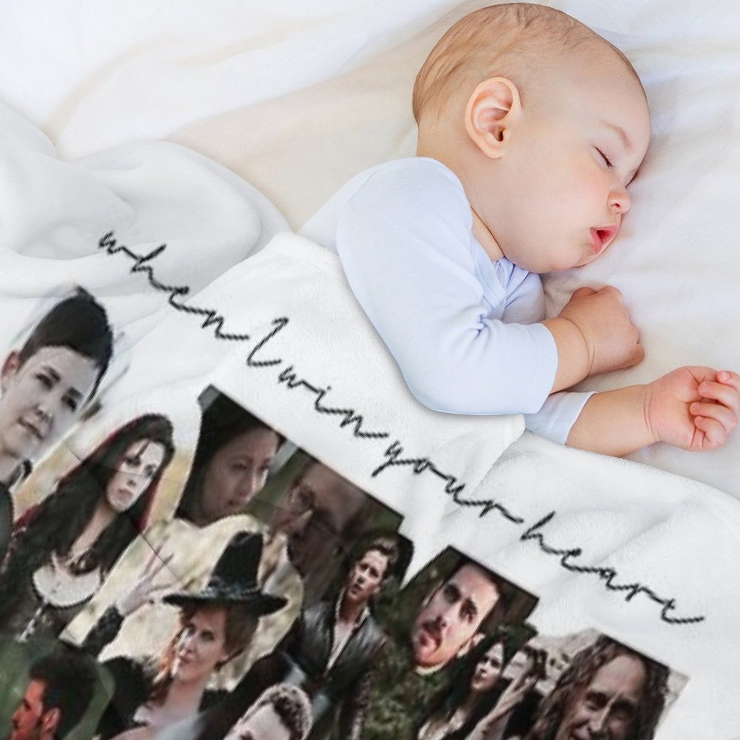 Once Upon A Time Collage Throw Blanket