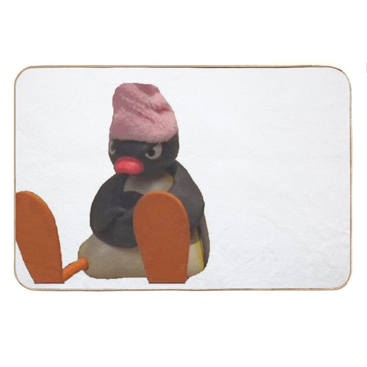 Shower Pingu Mood Bath Mat