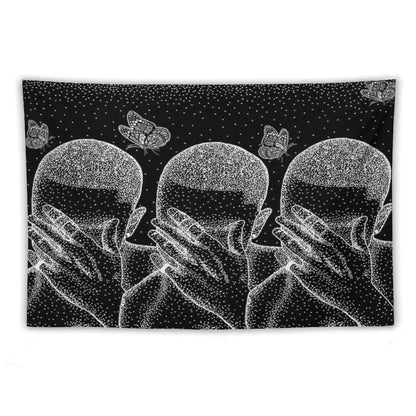 Blond Frank Mandala Tapestry