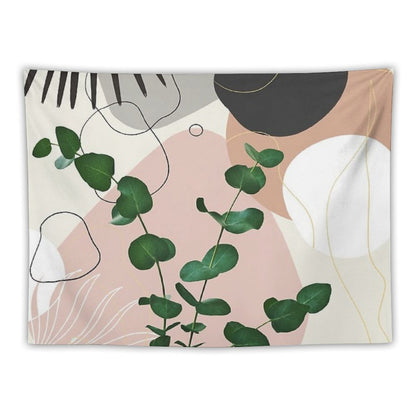 Eucalyptus Fan Palm Finesse #1 #tropical #decor #art Tapestry